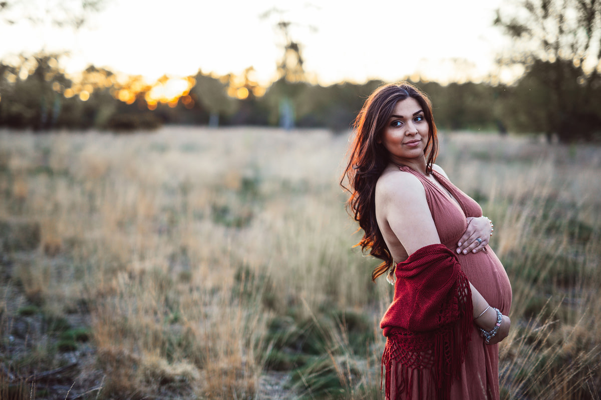 maternity pregnancy bump photo outdoors