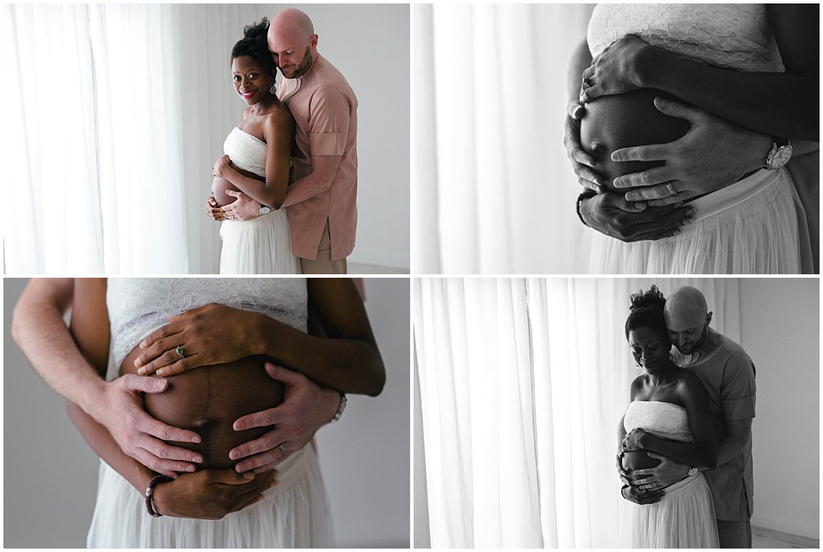 Maternity to newborn photoshoot