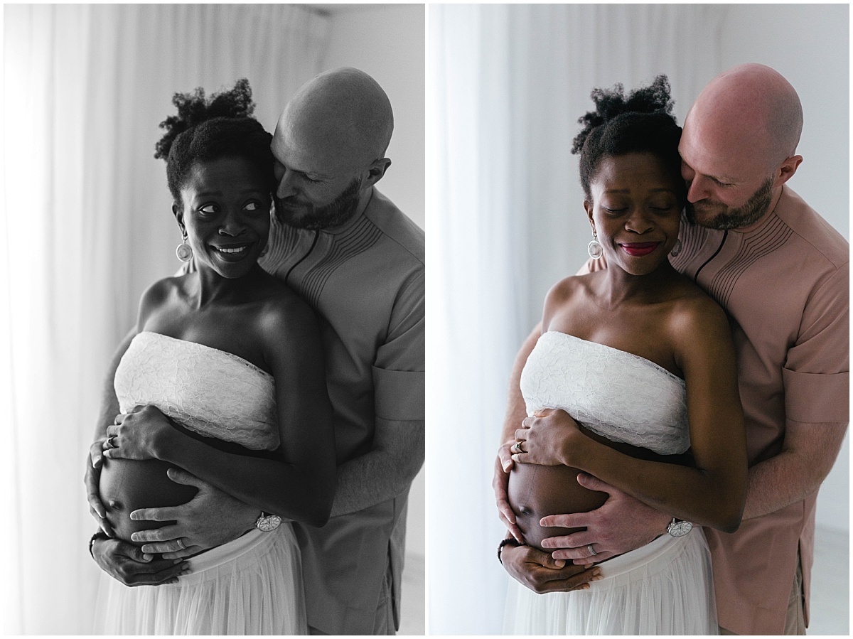 Maternity to newborn photoshoot