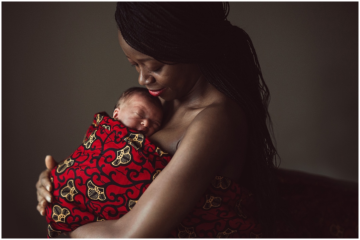 Maternity to newborn photoshoot