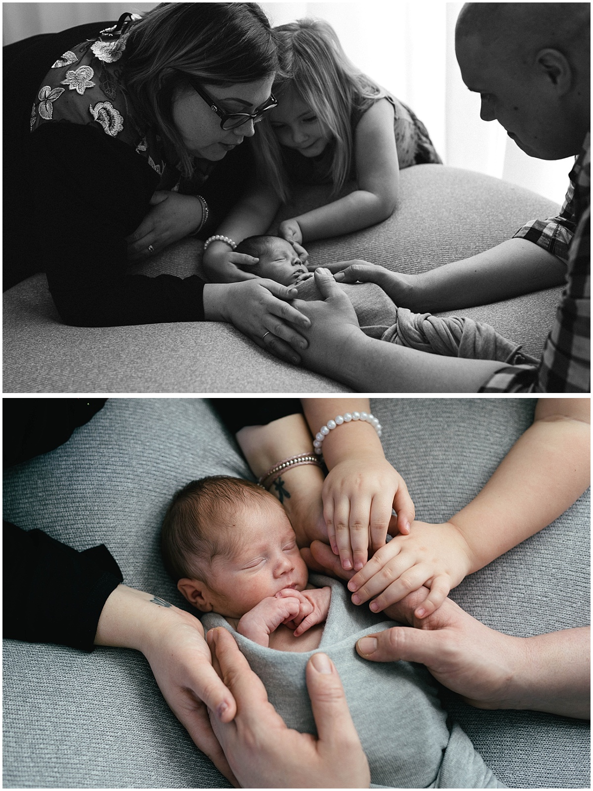 Newborn baby photoshoot