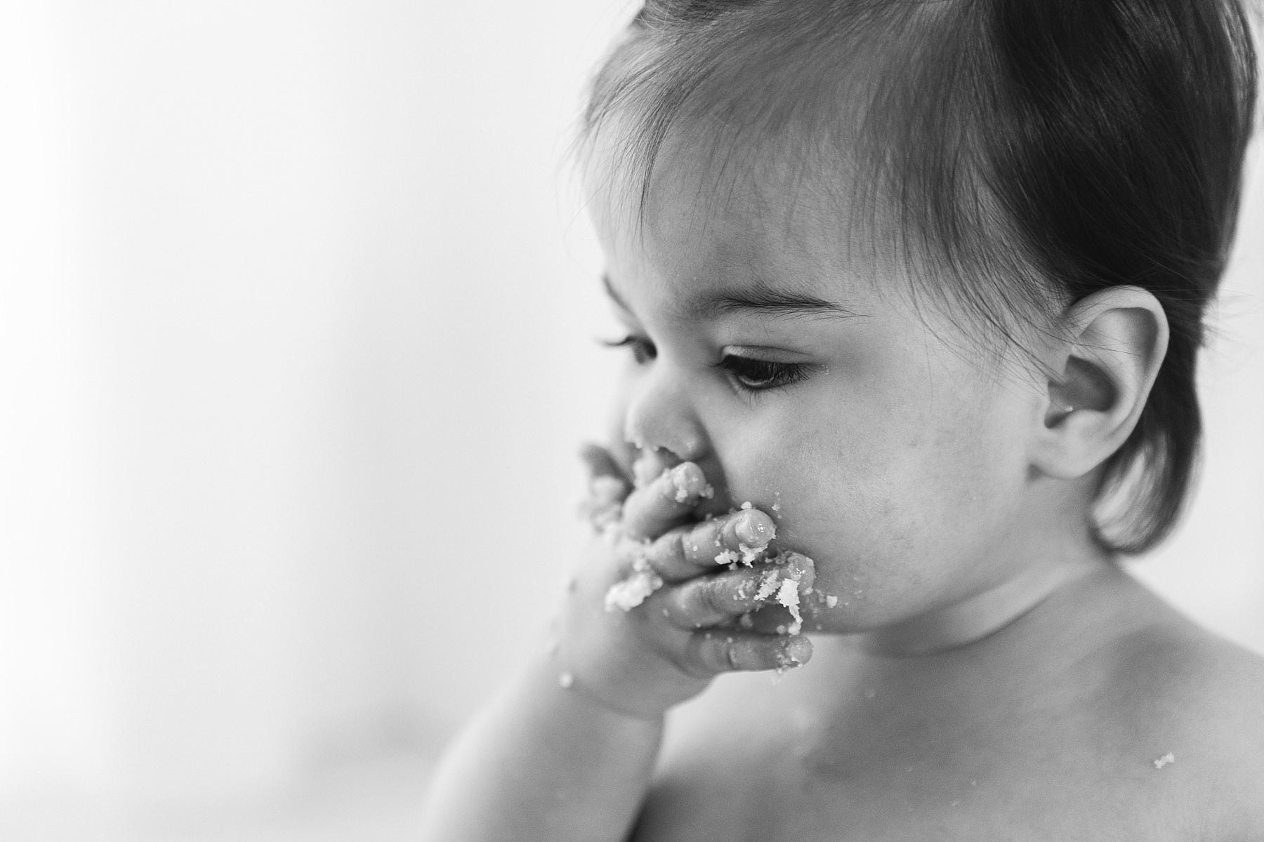 one year photoshoot cake smash birthday photography