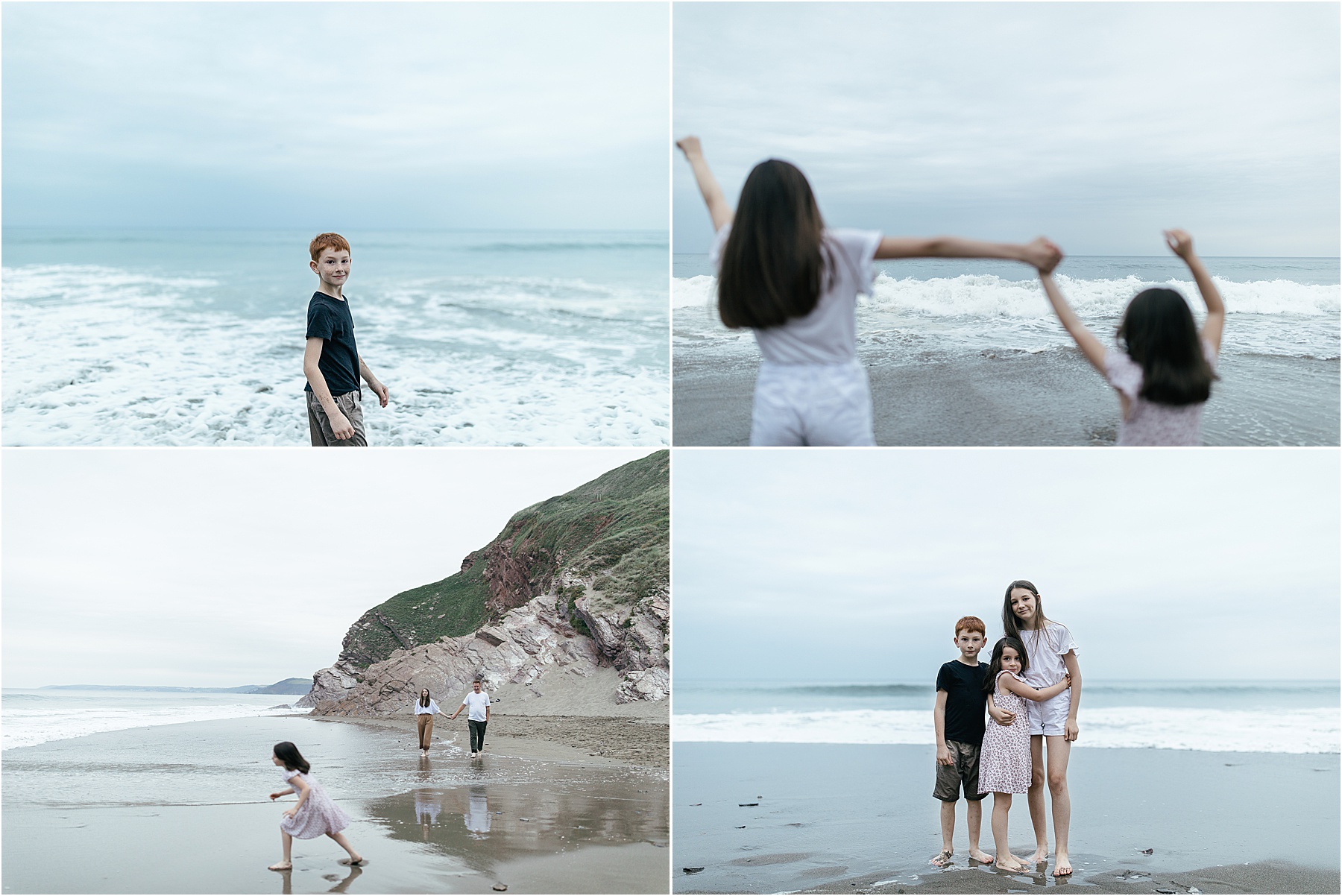 CORNWALL BEACH FAMILY SHOOT