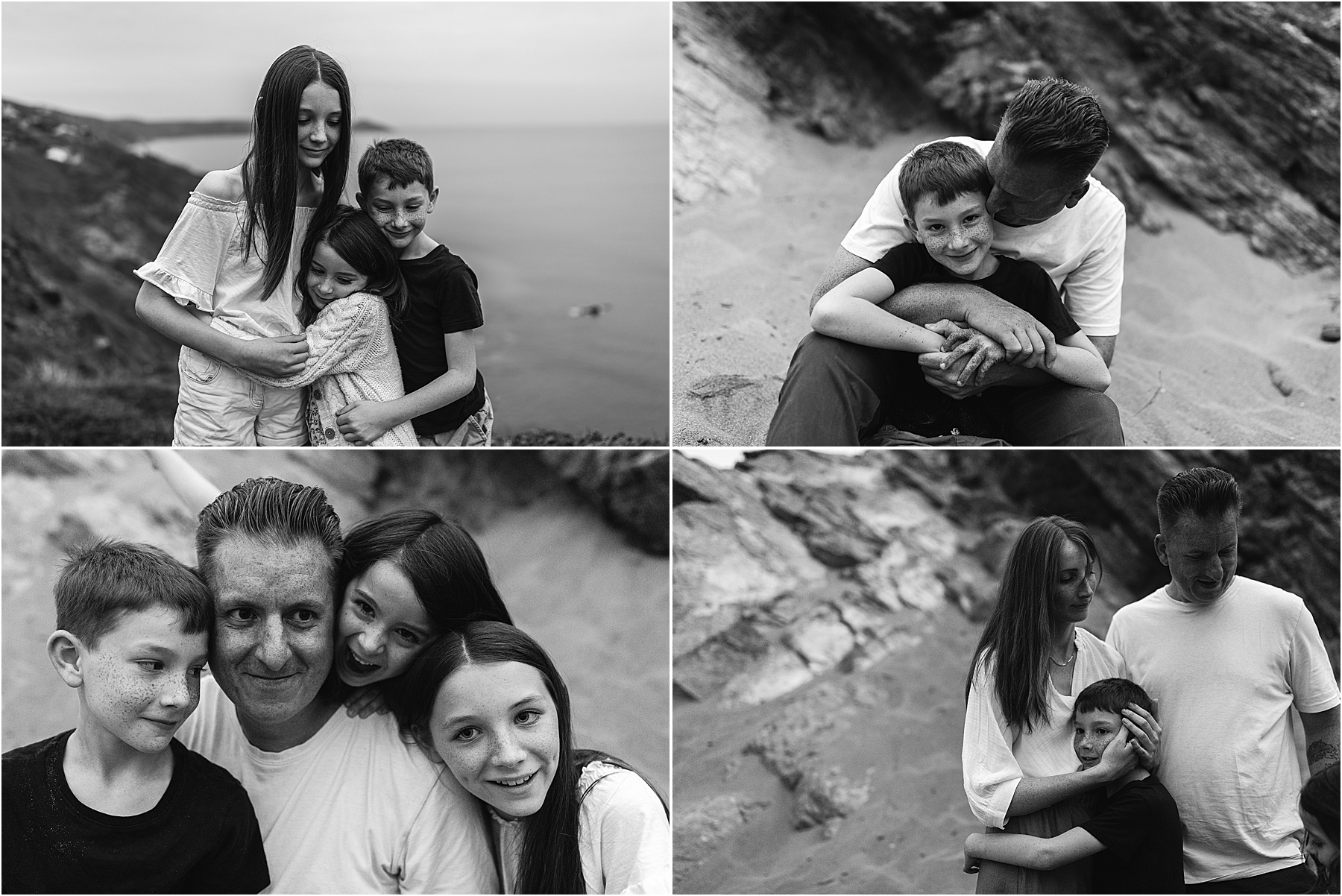 CORNWALL BEACH FAMILY SHOOT