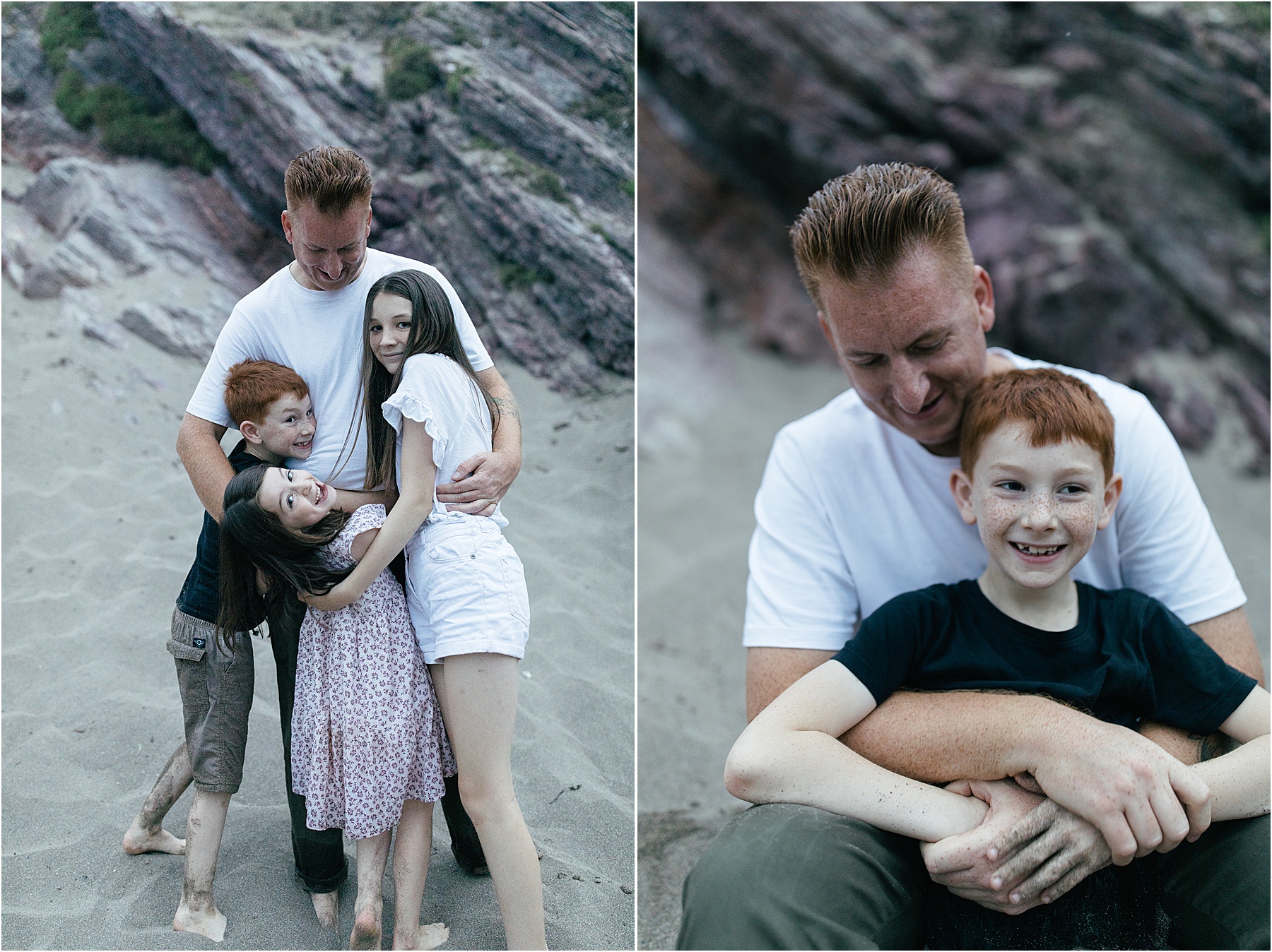 CORNWALL BEACH FAMILY SHOOT