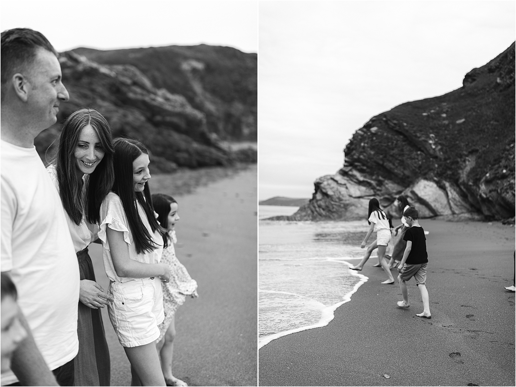 CORNWALL BEACH FAMILY SHOOT