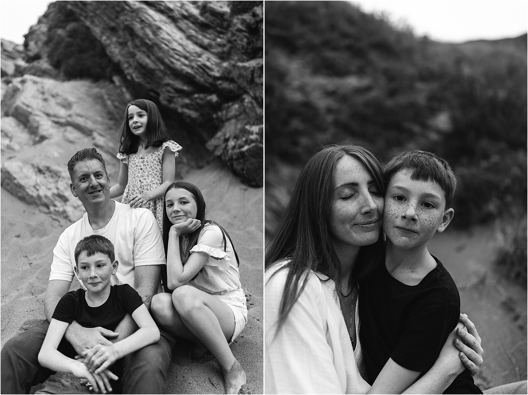 CORNWALL BEACH FAMILY SHOOT