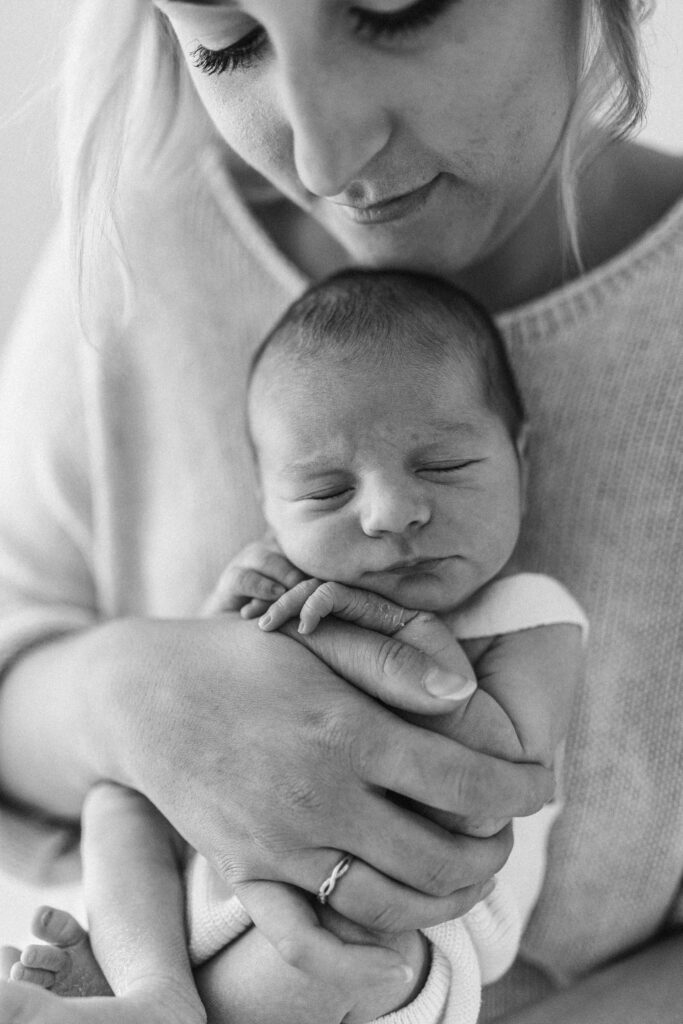 Natural newborn photographs Hampshire 