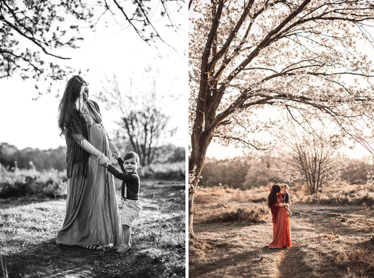 sibling and bump sunset materinty pregnancy photoshoot yasmin anne photography hampshire surrey berkshire