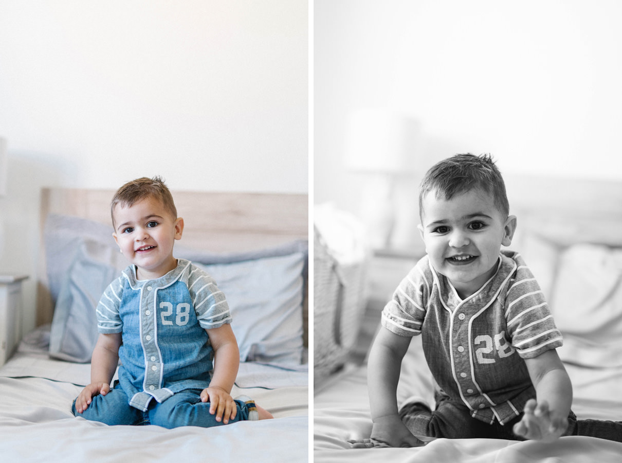 happy toddler on bed family snuggle on the bed lifestyle photography yasmin anne