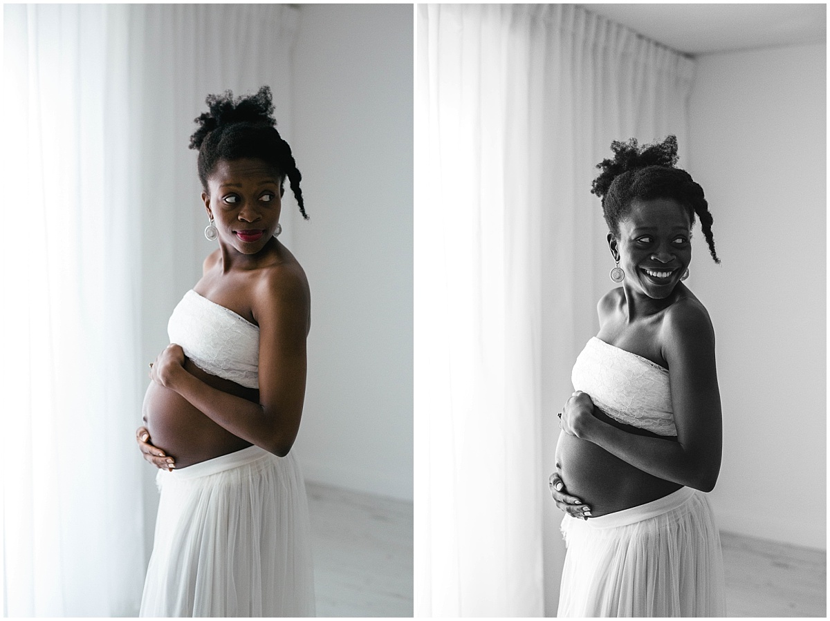 Maternity to newborn photoshoot